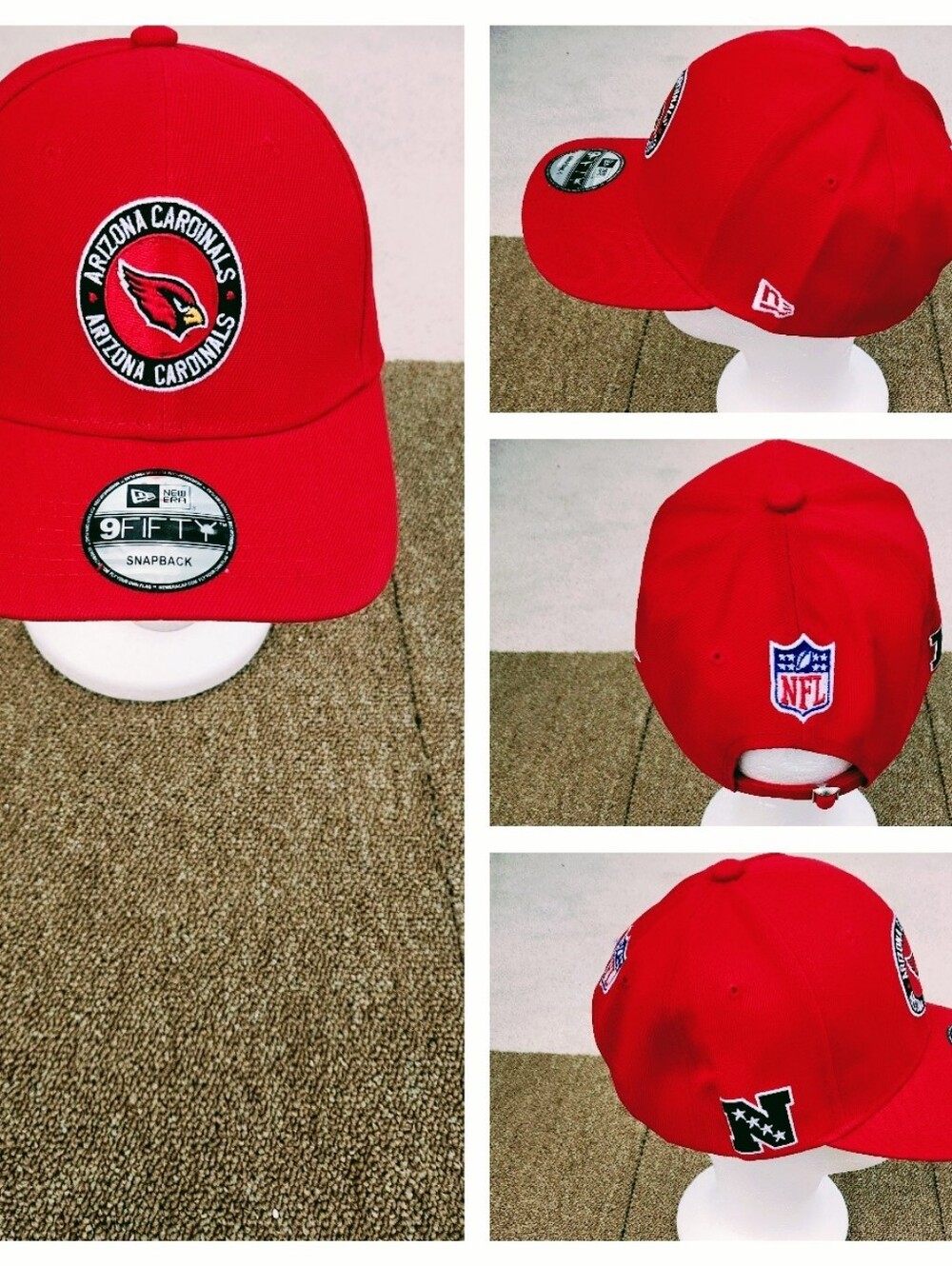 ARIZONA CARDINALS NFL FOOTBALL SNAPBACK HAT.